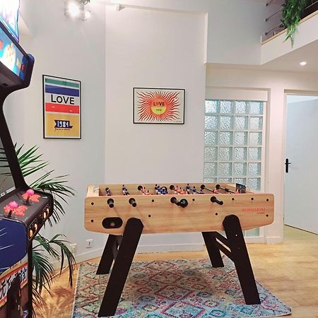 Loft Familial Au Coeur De Paris Avec Clim, Arcade Et Baby-Foot Proche Republique Et Canal St Martin 외부 사진