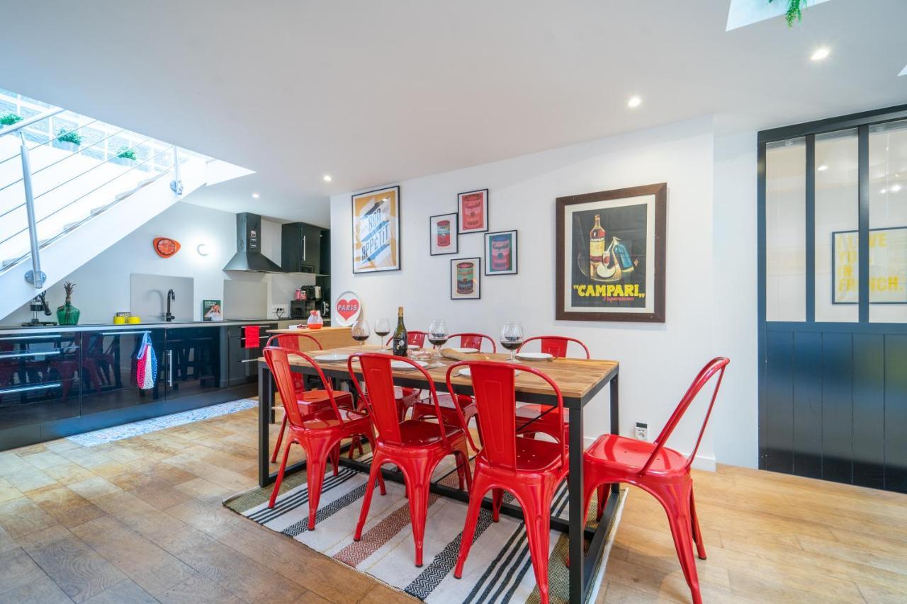 Loft Familial Au Coeur De Paris Avec Clim, Arcade Et Baby-Foot Proche Republique Et Canal St Martin 외부 사진