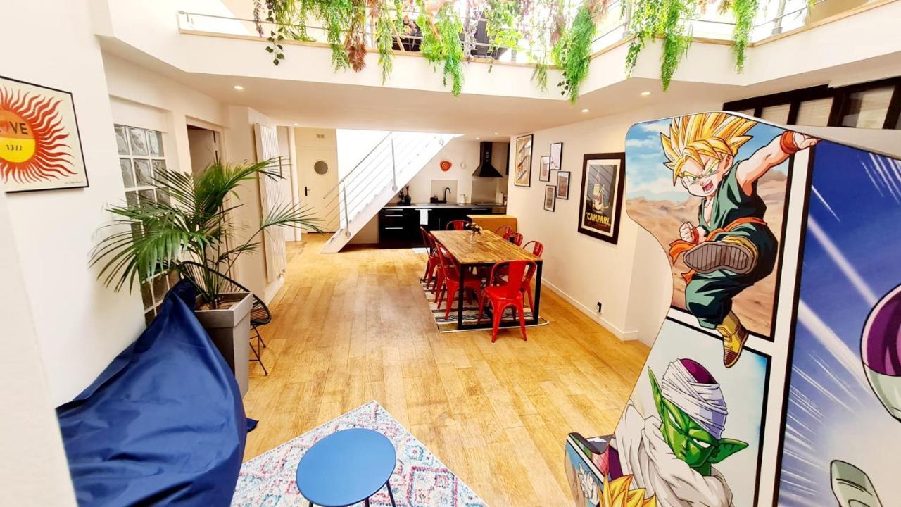 Loft Familial Au Coeur De Paris Avec Clim, Arcade Et Baby-Foot Proche Republique Et Canal St Martin 외부 사진