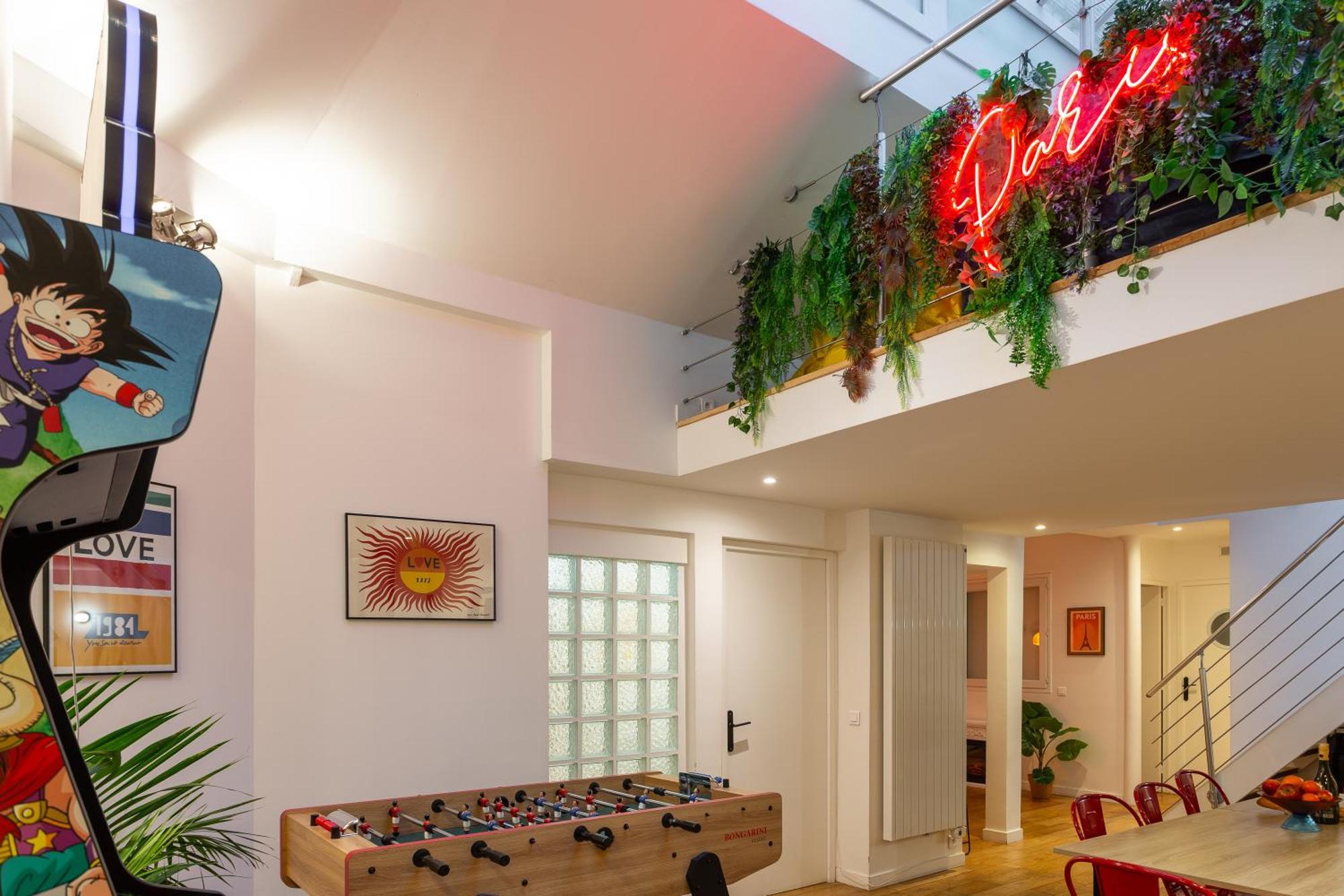 Loft Familial Au Coeur De Paris Avec Clim, Arcade Et Baby-Foot Proche Republique Et Canal St Martin 외부 사진