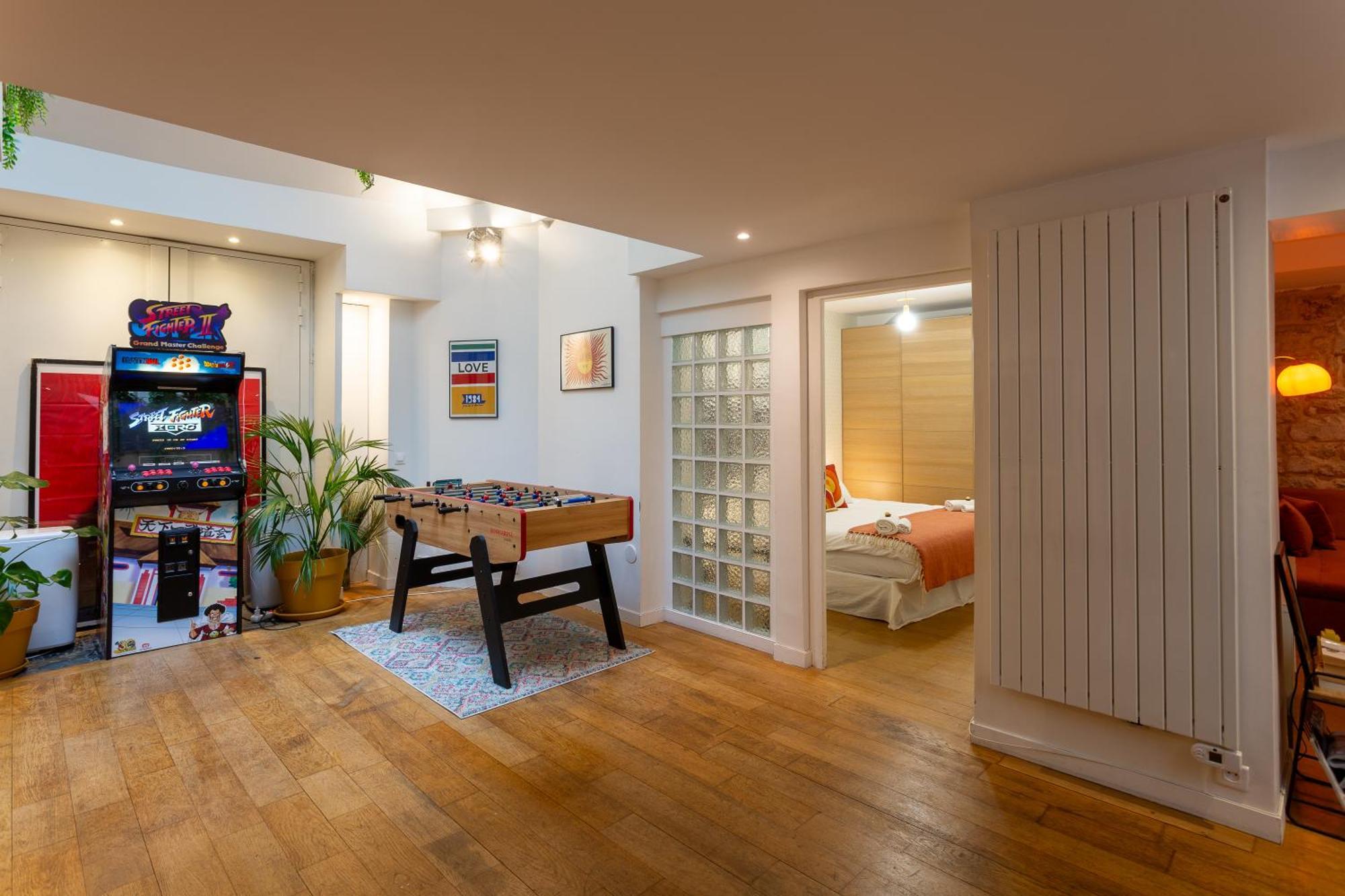 Loft Familial Au Coeur De Paris Avec Clim, Arcade Et Baby-Foot Proche Republique Et Canal St Martin 외부 사진